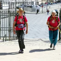 Partis des Saintes-Maries-de-la-Mer, les pèlerins sont arrivés à Marseille après cinq jours de marche