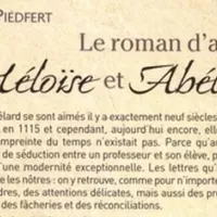 Le roman d'amour d'Héloïse et Abèlard dos