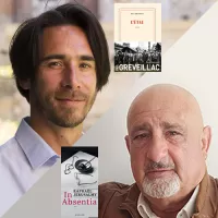 Paul Greveillac ©Francesca Mantovani / éditions Gallimard ; Raphaël Jerusalmy ©Sharon Jerusalmy / éditions Actes Sud