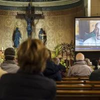 Soirée conférence Laudato Si', dans le cadre de la fête de la création, le 2 octobre 2020 dans la paroisse Saint-Pierre à Charenton-le-Pont (94) ©Corinne SIMON/CIRIC