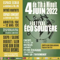 affiche festival éco solid'ère