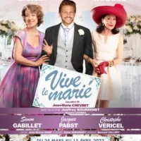 Affiche Vive le marié avec Michèle Garcia à gauche du trio