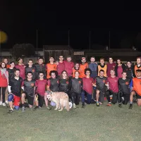 L'équipe de Ré Flying Oyster, club d'utimate frisbee sur l'Ile de Ré