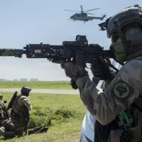 Opérateur des forces spéciales du CPA 10 - RICHARD NICOLAS-NELSON SIRPA AIR AFP