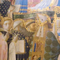 Fra Angelico, Le Couronnement de la Vierge (détail) ©Wikimédia commons