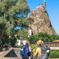 Le rocher Saint-Michel d'Aiguilhe est en lice pour la 2e fois pour le "Monument préféré des français" © Luc Olivier - Maison du Tourisme