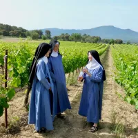 Les soeurs de Jouques proposent une cuvée de rouge et une cuvée de rosé ©Abbaye de Jouques