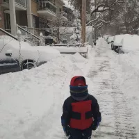 Montréal sous la neige