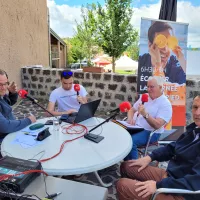 De gauche à droite : Laurent Sciauvau, Cédric Bonnefoy, Jean-Yves Masson, Jean-Paul Grimaud © Martin Obadia 