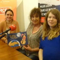 Audrey Maréchal, Isabelle Surville et Elodie Boisseau