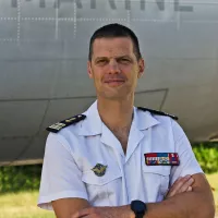 Le Commandant Pierre Marcelin © Ministère des armées