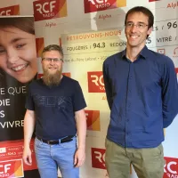 Vincent Vanderhaghen, président de la coopérative CIREN et Frédéric Dartois, chargé de mission. ©Alexis Wolff