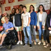 Groupe de collégiens