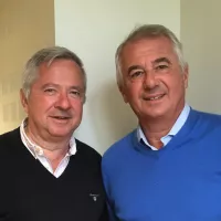 Vincent Robert ( à Gauche) avec Amaury de Menthière Président de RCF Limousin