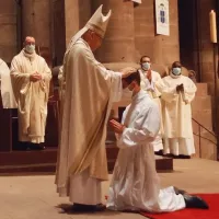 Adrien Schneider lors de son ordination diaconale - © Diocèse de Strasbourg