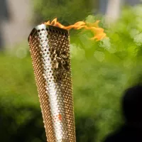 La flamme olympique de Londres 2012