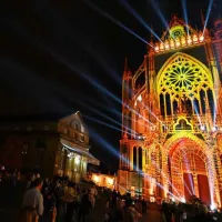 Le célèbre mapping sur la Cathédrale de Metz (Photo : DR)