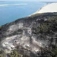 Image de la Dune du Pilat ©Sapeurs-Pompiers 33.