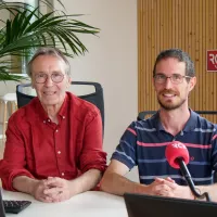 Gilles Butz (à gauche), Nicolas Bouchet - © RCF Lyon