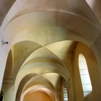 Voutes d'arêtes de l'église de Saint-Maur © Serge David