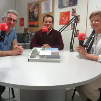 Michel Paradinas, Yanis Suire et Laure de Pierrefeu.