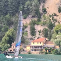 activités nautique sur le lac de Nantua