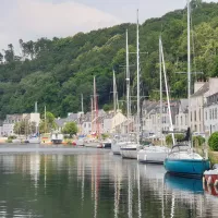 Port-Launay, sur le canal de Nantes à Brest © Christophe Pluchon, RCF Finistère 2022