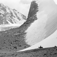 Photo d'Ella Maillart , exposition 'Sur les routes de l'Orient"