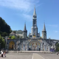 Le sanctuaire de Lourdes s'apprête à accueillir plus de 4.500 pèlerins pour son traditionnels Pèlerinage national de l'Assomption ©Claire Riffaud