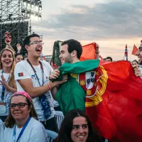 Les JMJ de Lisbonne avaient été annoncées par le pape François lors de l'édition 2019 au Panama ©Jean-Matthieu Gautier