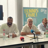 Jo-Wilfried Tsonga (à gauche) et Thierry Ascione (à droite) sont les nouveaux actionnaires majoritaires du Moselle Open