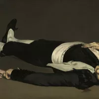 Édouard Manet, L'Homme mort (vers 1864) ©Wikimédia commons