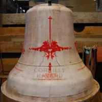 Cloche réalisée à la Fonderie Cornille-Havard