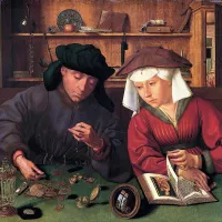 Quentin Metsys, Le Prêteur et sa femme (1514) ©Wikimédia commons