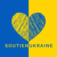 Les couleurs du drapeau ukrainien