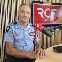 Le colonel Vincent Minguet, chef de corps du 27 ©RCF Haute-Savoie