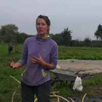 Agnès Kindt cultive 2,3 hectares à Houplines depuis 2012