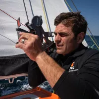 Damien Guillou prétendant à la victoire sur la Golden Globe Race 