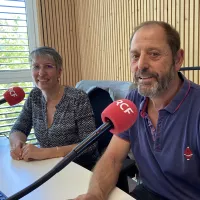 Agnès Barbe (à gauche), Dominique Mugnier - © RCF Lyon