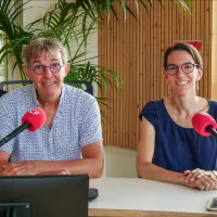 Vincent Buron (à gauche) et Hélène Soual - © RCF Lyon