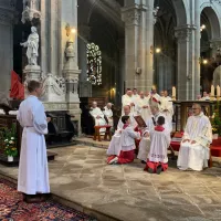 Au cours de la liturgie d'ordination ©Diocèse de Vannes