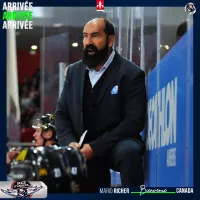 Mario Richer, coach des Ducs d'Angers - © Twitter Ducsdangers