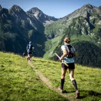 Sur la course de La Venasque, dans le cadre du Luchon Aneto trail, le 11/07/2021 ©Francois Laurens / Hans Lucas