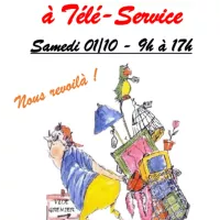 La belle brocante à Télé-service