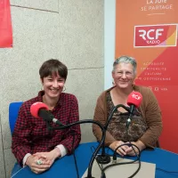 Anaïs Billaud, coordinatrice générale de la MJC Le Plateau à St-Brieuc et Annabelle, adhérente. ©Jean-Sébastien Paturel