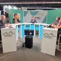 La table ronde sur la transmission sur le plateau de RCF © Martin Obadia