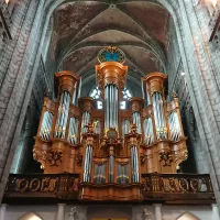 Orgue Thomas/Klais de la collégiale Sainte-Waudru de Mons