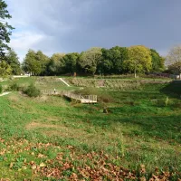 Le parc inondable de Kertatupage, à Brest, au mois d'octobre - ©Ronan Le Coz