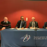 Signature de la convention "Bon Samaritain" SDIS49 & Staying Alive 