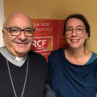 Mgr Gosselin et Laetitia Verdon.